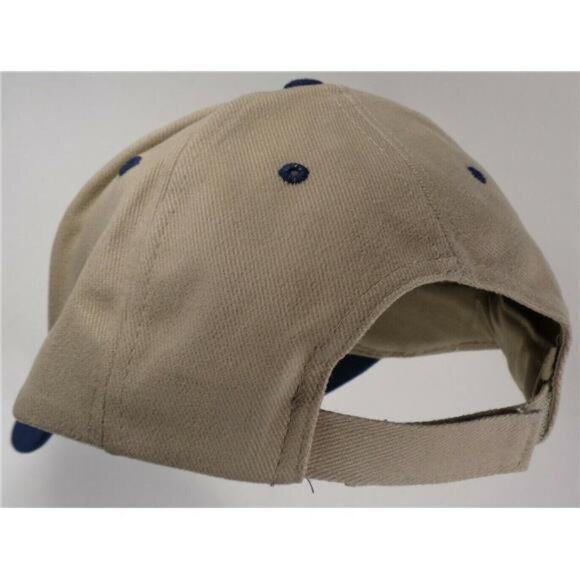 Retro 80s Hat Cap Licensed Chevrolet Chevy Trucks Tan Navy Blue Bill Car Show